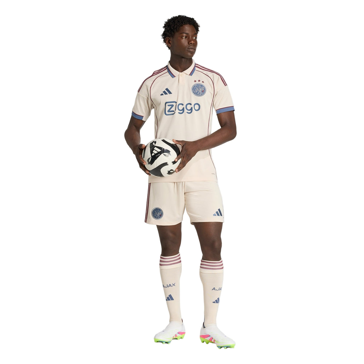 adidas Men's Ajax Amsterdam 25/26 Third Jersey (Halivo) | SoccerWearhouse