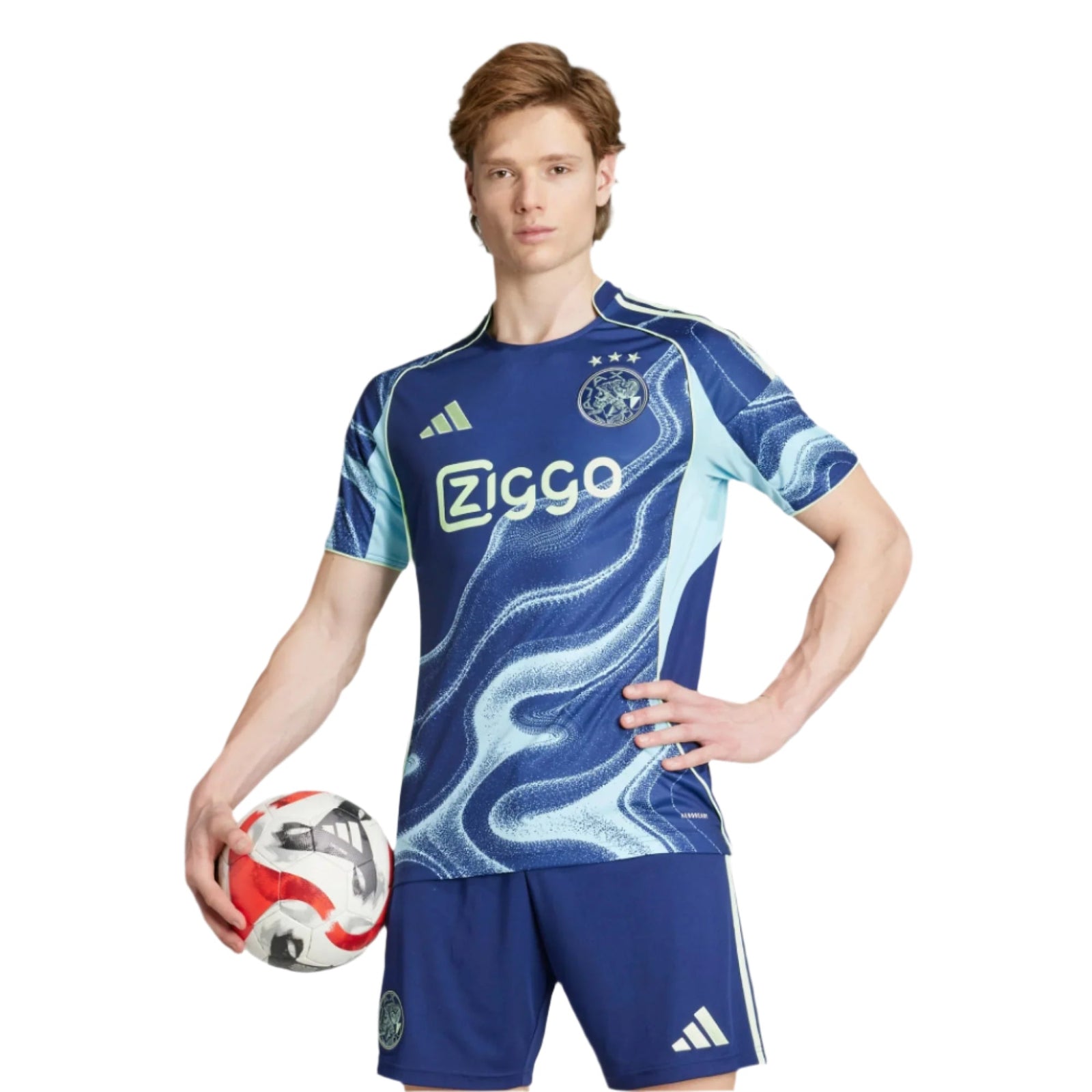 adidas Men's Ajax Away Jersey 25/26 (Night Sky) | SoccerWearhouse