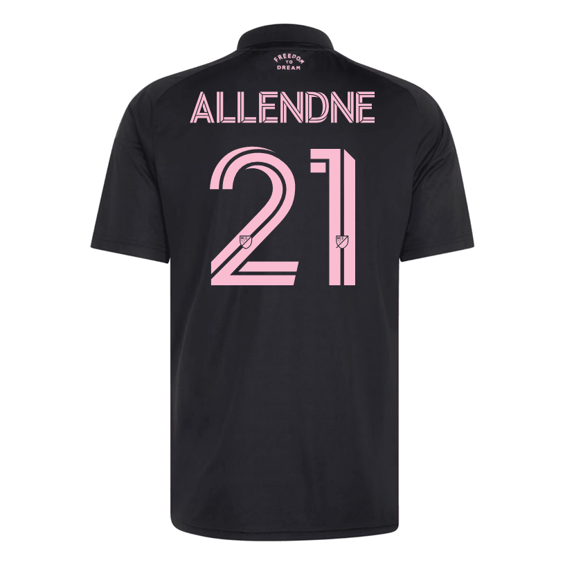 adidas Men's Allendne Inter Miami CF 26/27 Away Jersey (Black/Pink) | SoccerWearhouse