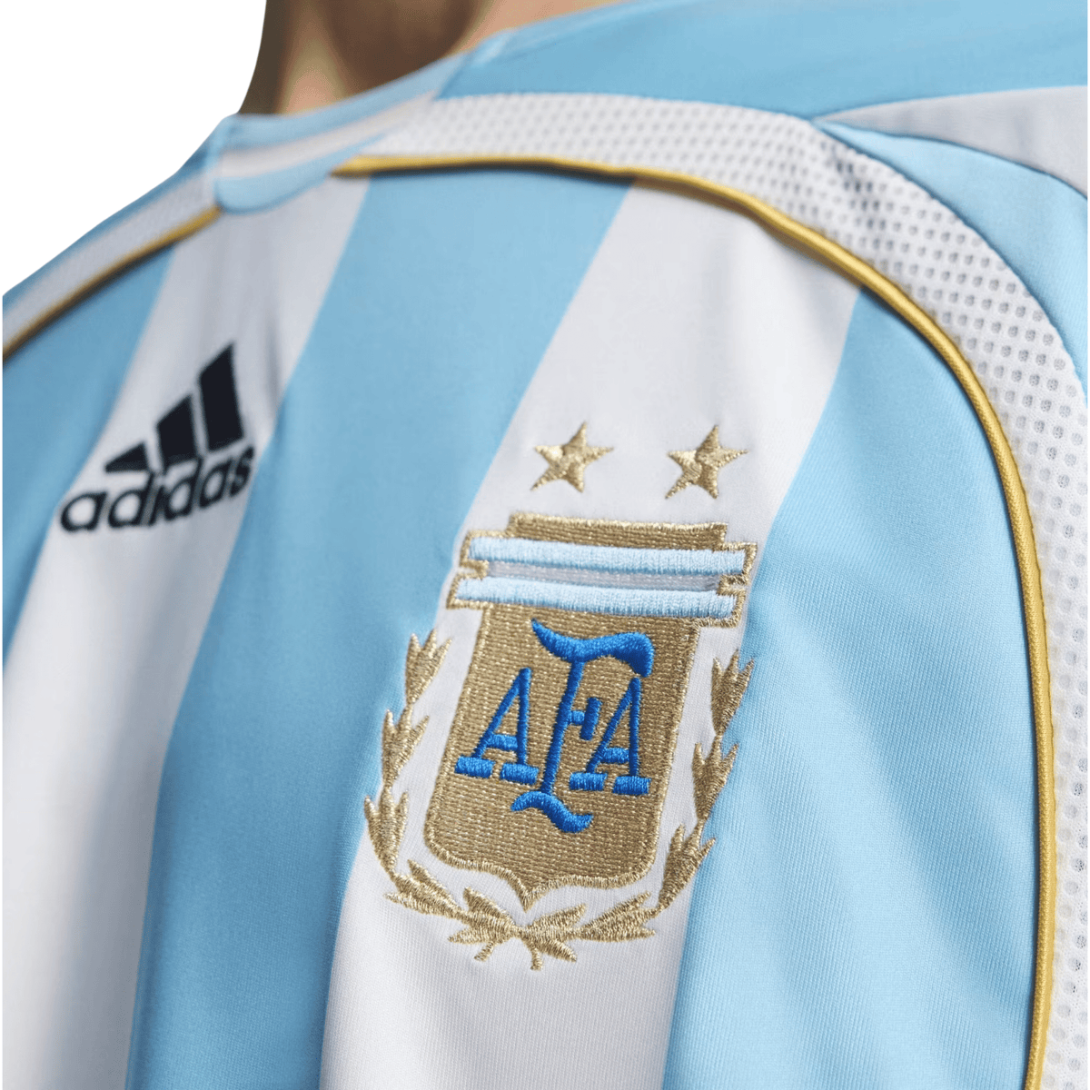 adidas Men's Argentina 2006 Home Jersey (White) | SoccerWearhouse