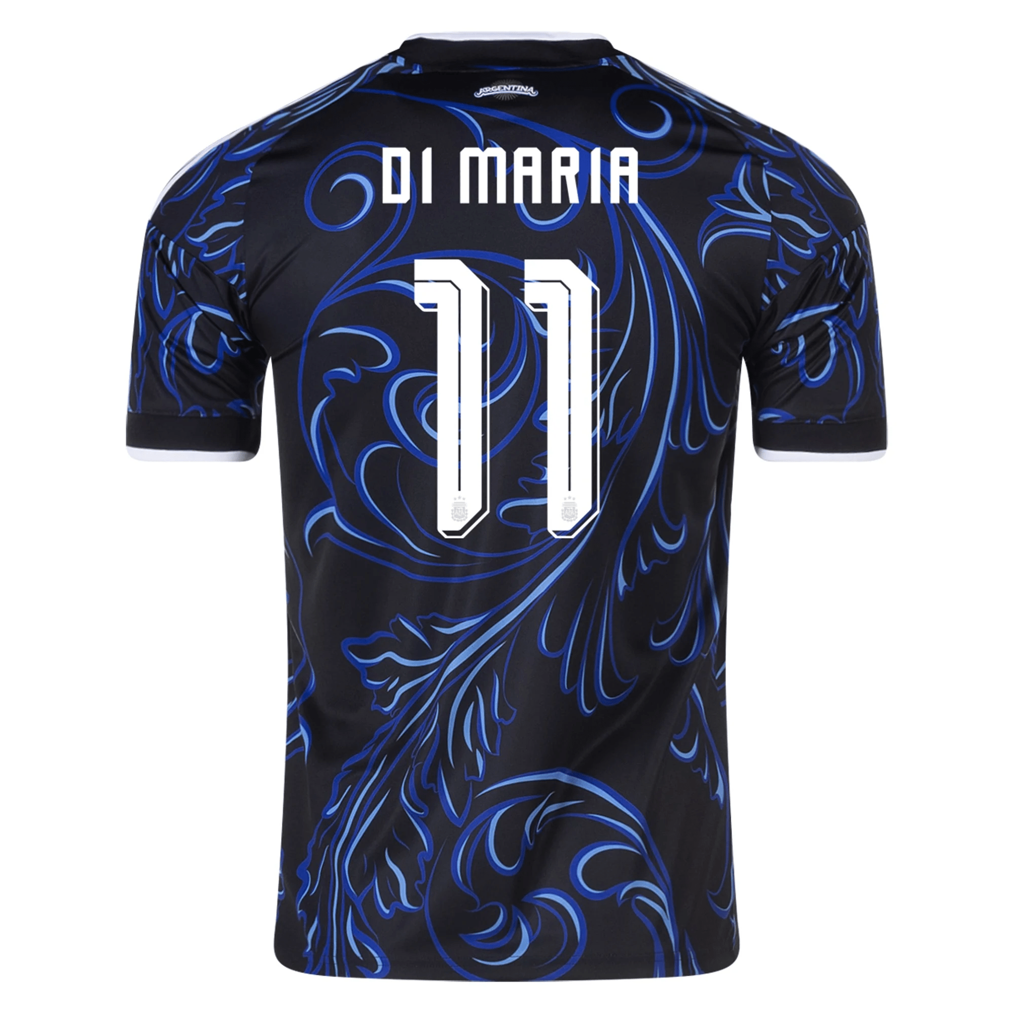 adidas Men's Argentina Angel Di Maria Away Stadium Jersey 2026 (Black/