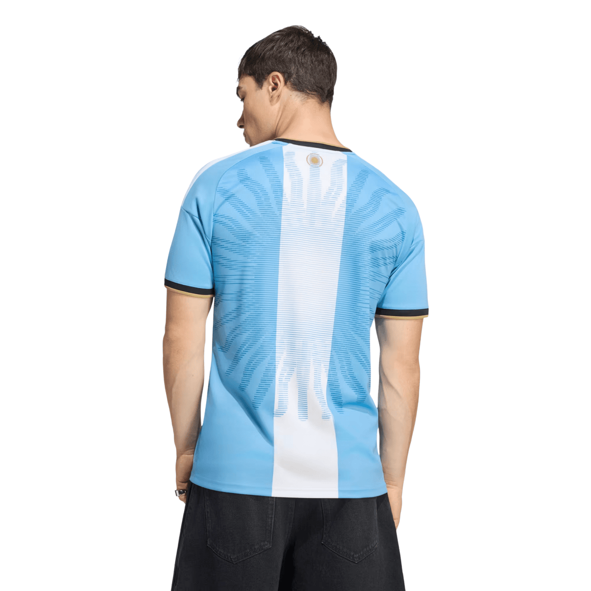 adidas Mens Argentina Home Anniversary Jersey 2026 (Blue/White) | SoccerWearhouse
