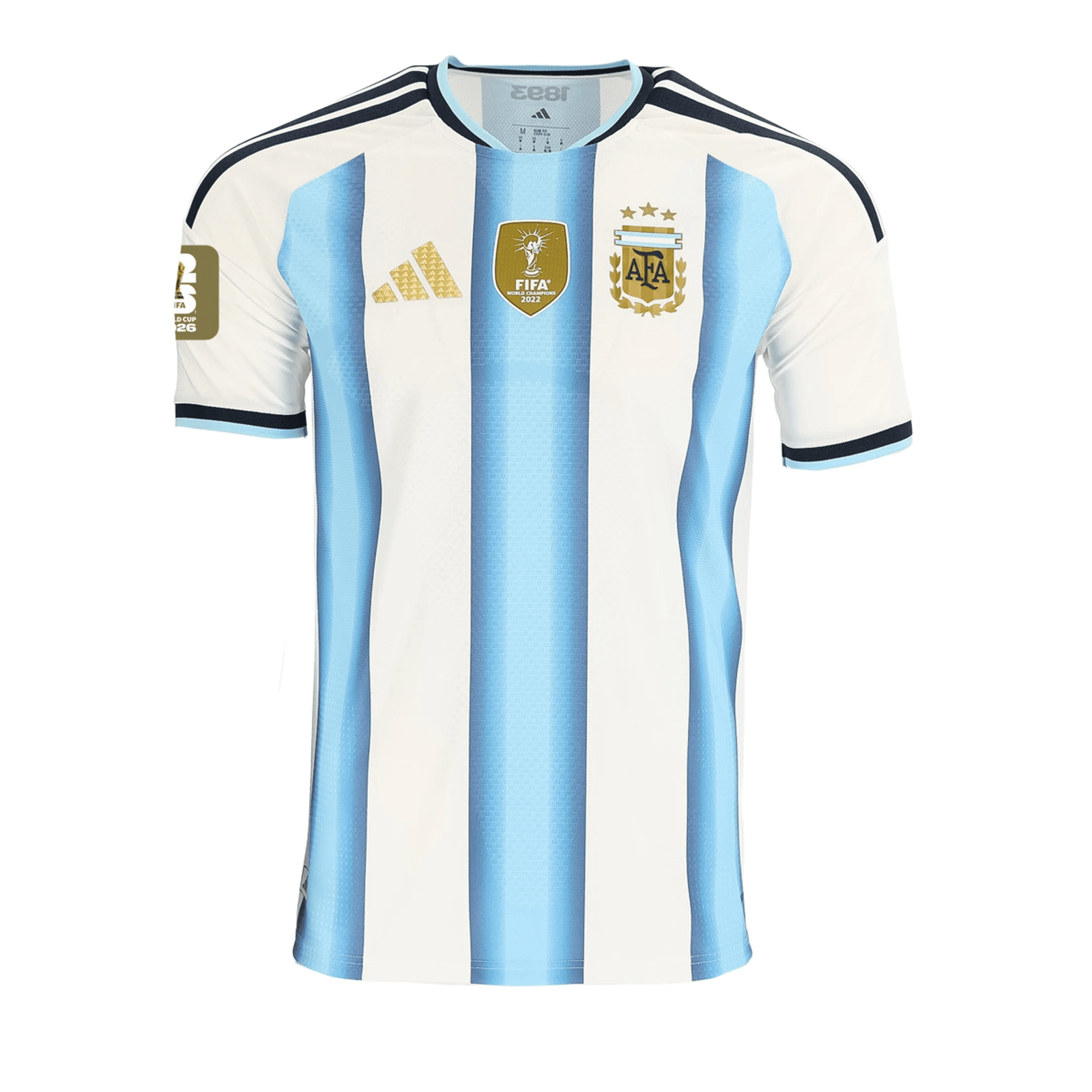 adidas Men's Argentina Match Authentic Player 2026 Home Jersey (White/Icy Blue) | SoccerWearhouse