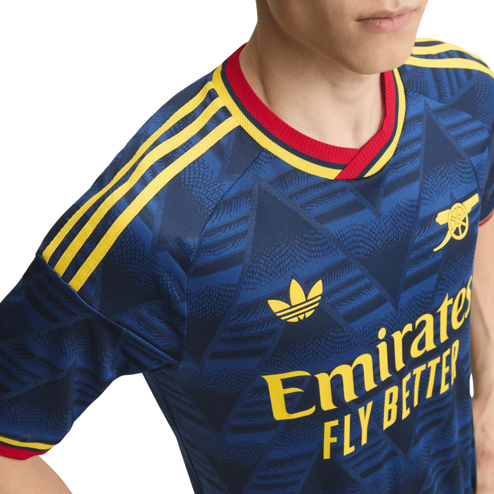 adidas Mens Arsenal Authentic Away Jersey 26/27 (Blue) | SoccerWearhouse