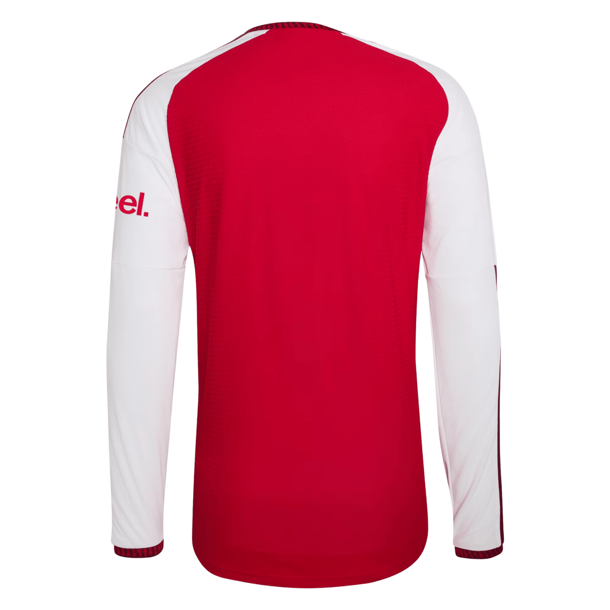 adidas Mens Arsenal Authentic Long Sleeve Home Jersey 26/27 (Better Scarlet) | SoccerWearhouse