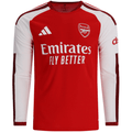 adidas Mens Arsenal Authentic Long Sleeve Home Jersey 26/27 (Better Scarlet)