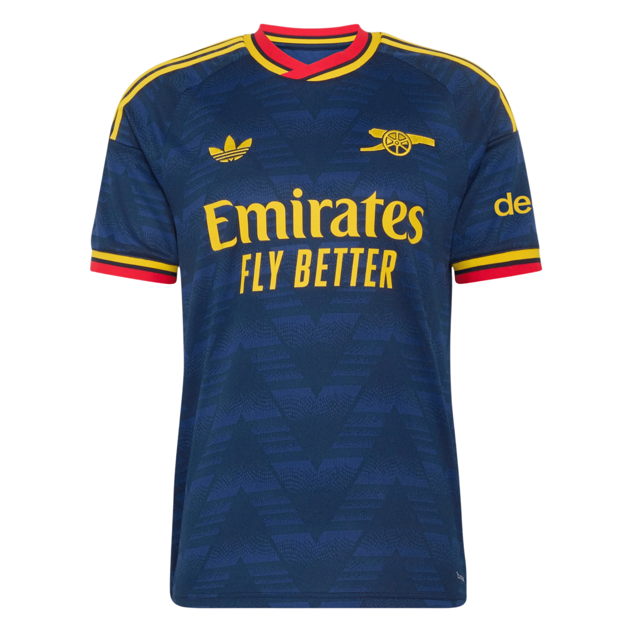 adidas Mens Arsenal Away Jersey 26/27 (Navy/Yellow)