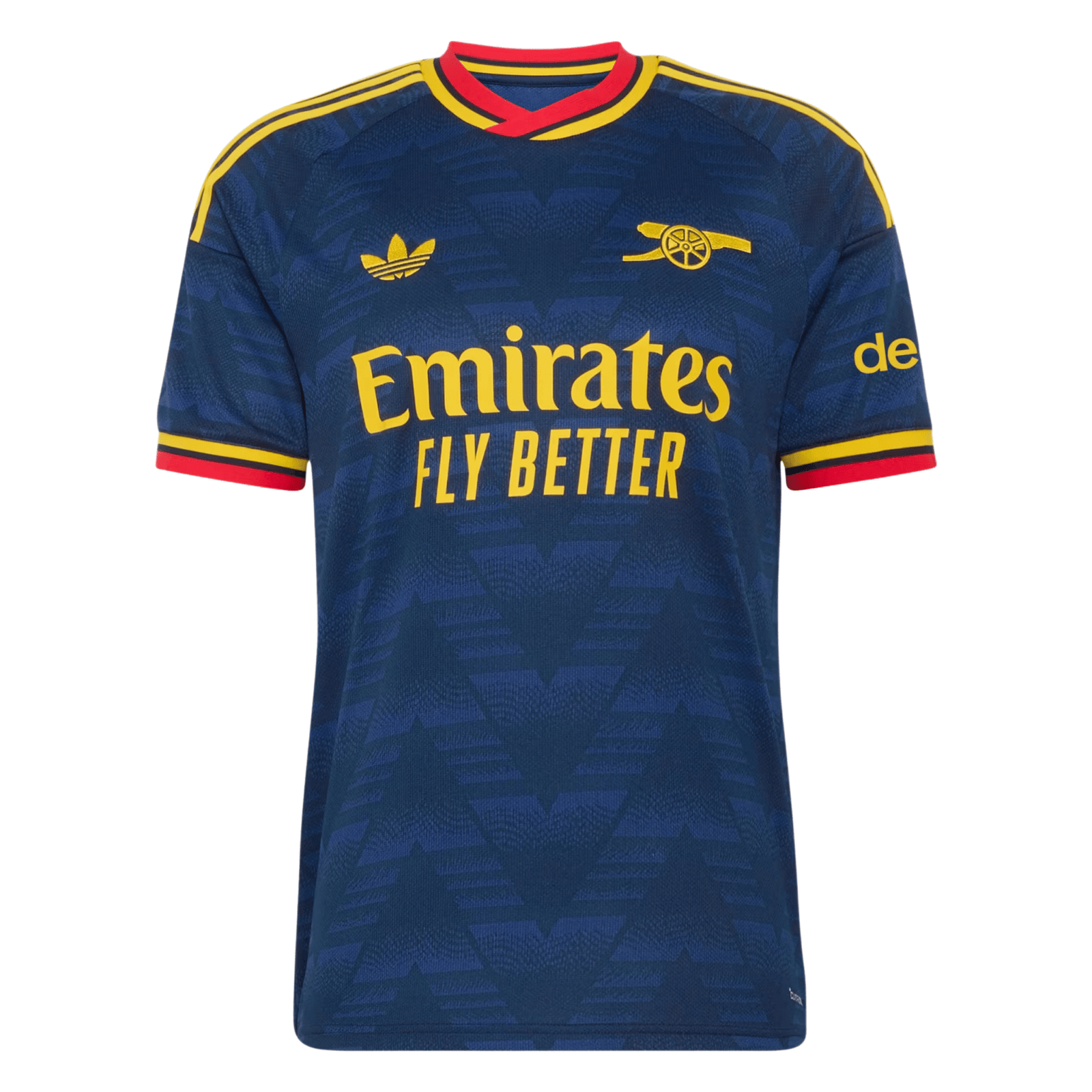 adidas Mens Arsenal Away Jersey 26/27 (Navy/Yellow) | SoccerWearhouse