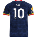 adidas Men's Arsenal Eberechi Eze Away Jersey EPL + No Room For Racism Patches 26/27 (Navy/Yellow)