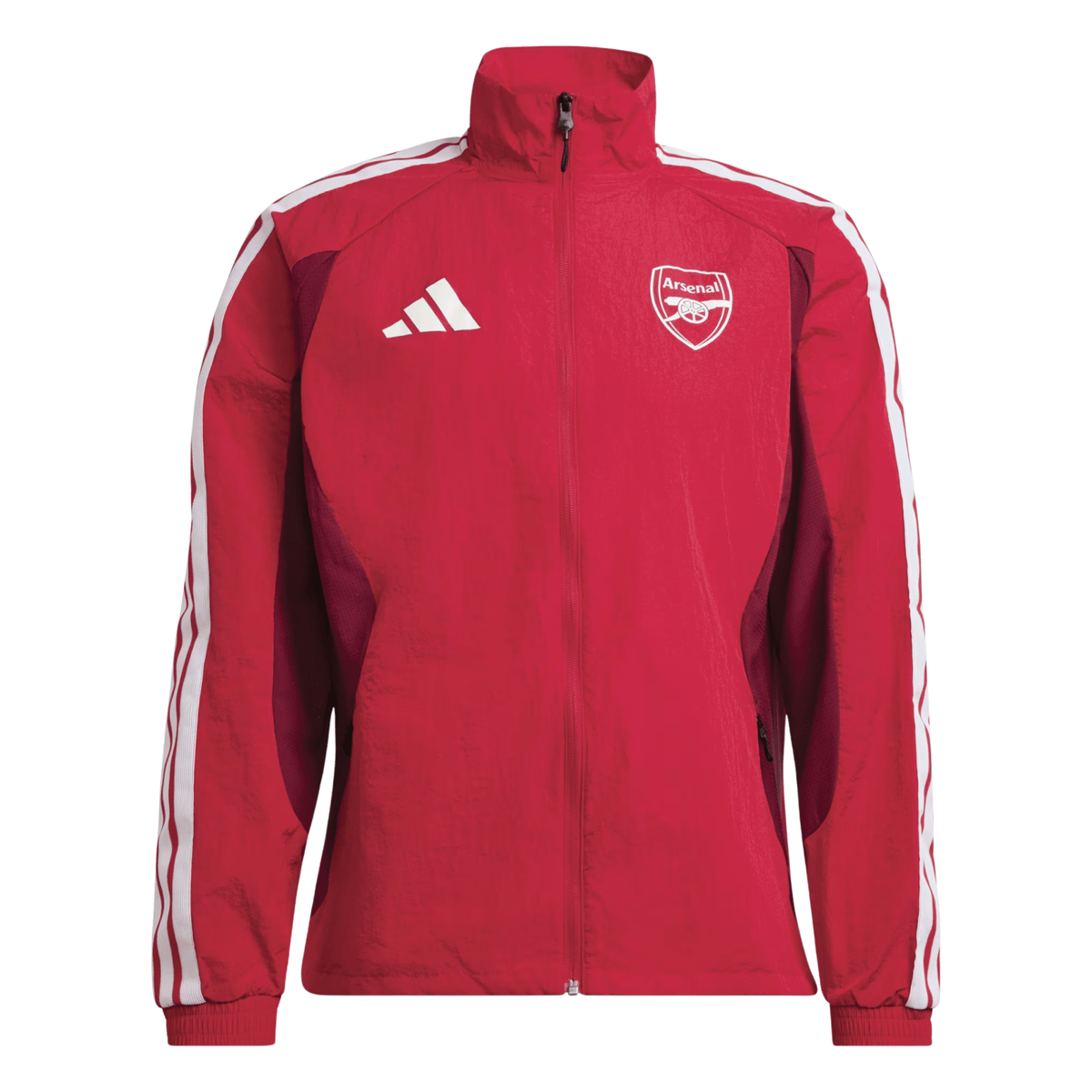 adidas Mens Arsenal Home Anthem Jacket 26/27 (Better Scarlet) | SoccerWearhouse