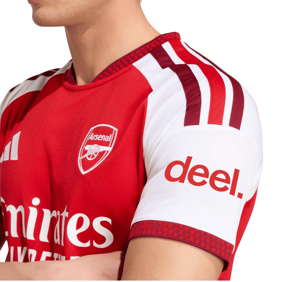 adidas Mens Arsenal Home Jersey 26/27 (Red) | SoccerWearhouse