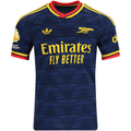 adidas Men's Arsenal Away Jersey EPL + No Room For Racism Patches 26/27 (Navy/Yellow)