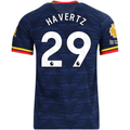 adidas Men's Arsenal Kai Havertz Away Jersey EPL + No Room For Racism Patches 26/27 (Navy/Yellow)