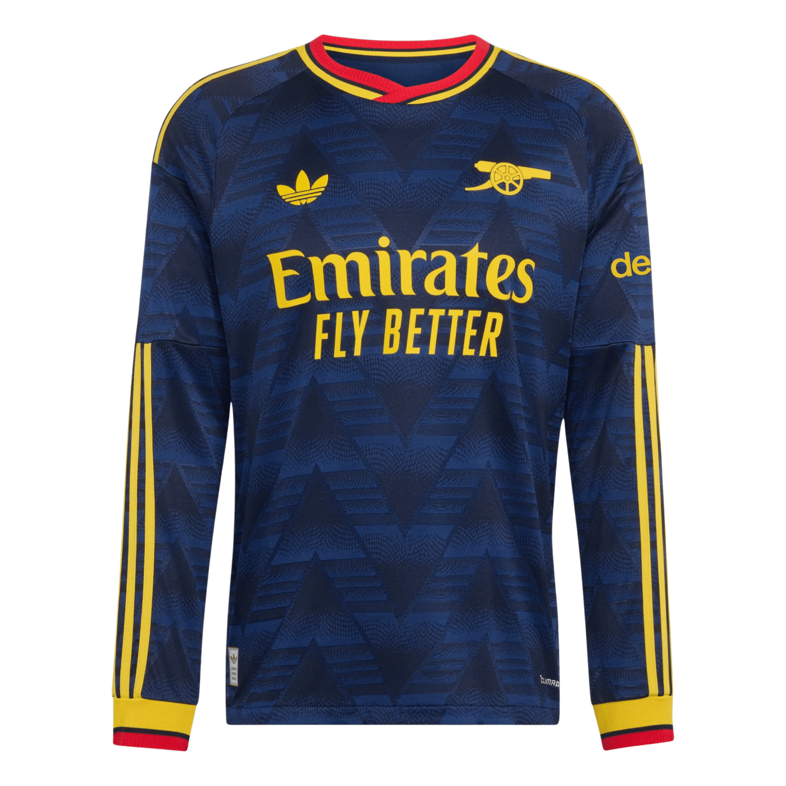 adidas Mens Arsenal Long Sleeve Authentic Away Jersey 26/27 (Navy) | SoccerWearhouse