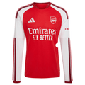 adidas Mens Arsenal Long Sleeve Home Jersey 26/27 (Better Scarlet)