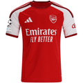 adidas Mens Arsenal Home Jersey w/ Champions League Patches 26/27 (Red)