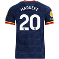 adidas Men's Arsenal Noni Madueke Away Jersey EPL + No Room For Racism Patches 26/27 (Navy/Yellow)