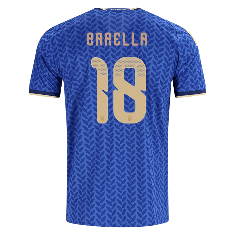 adidas Men's Barella Italy Home Stadium Jersey 2026 (Bold Blue) | SoccerWearhouse