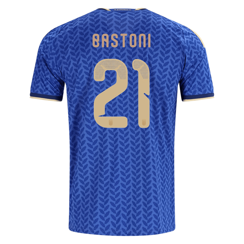 adidas Men's Bastoni Italy Home Stadium Jersey 2026 (Bold Blue) | SoccerWearhouse