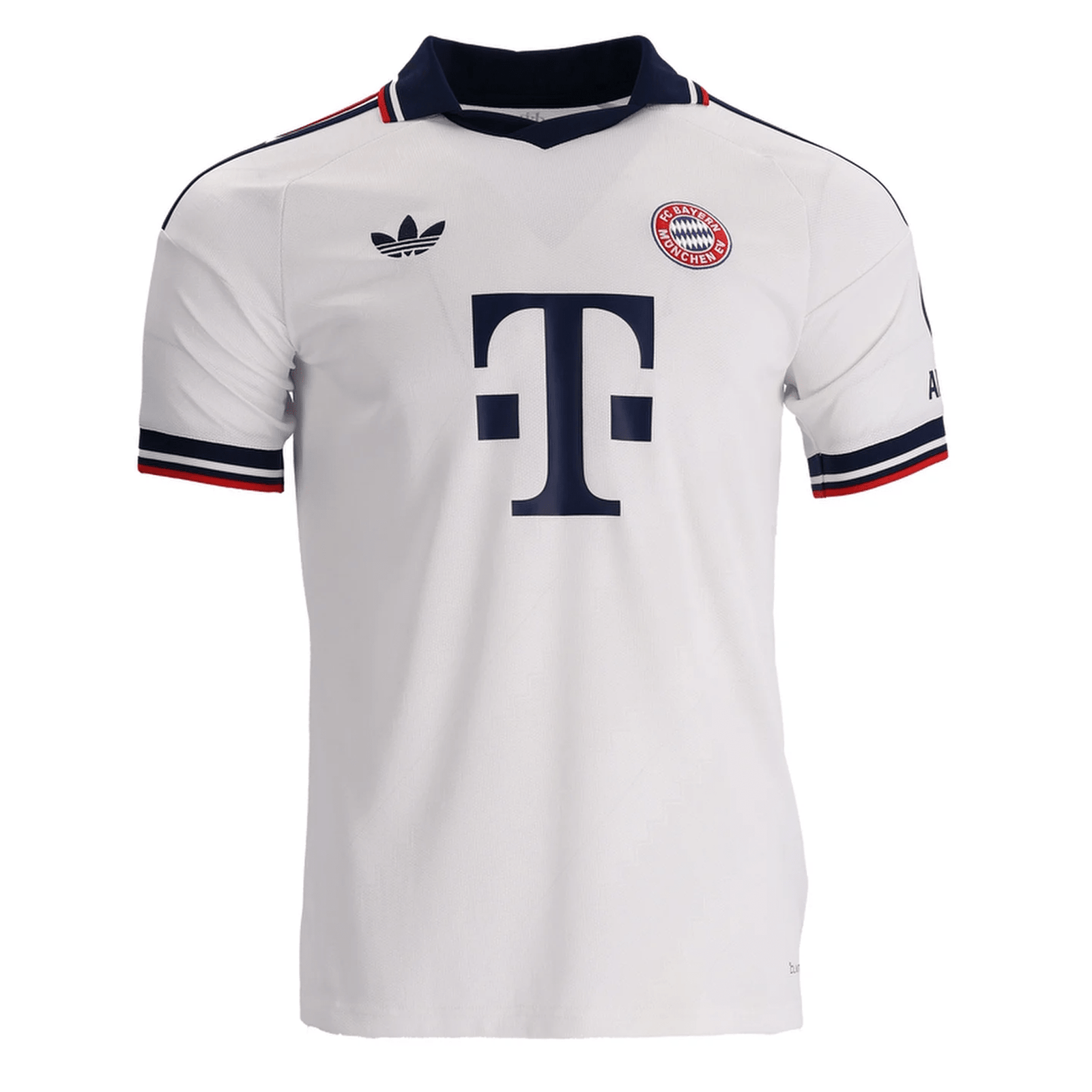 adidas Mens Bayern Munich Away Jersey 26/27 (White) | SoccerWearhouse