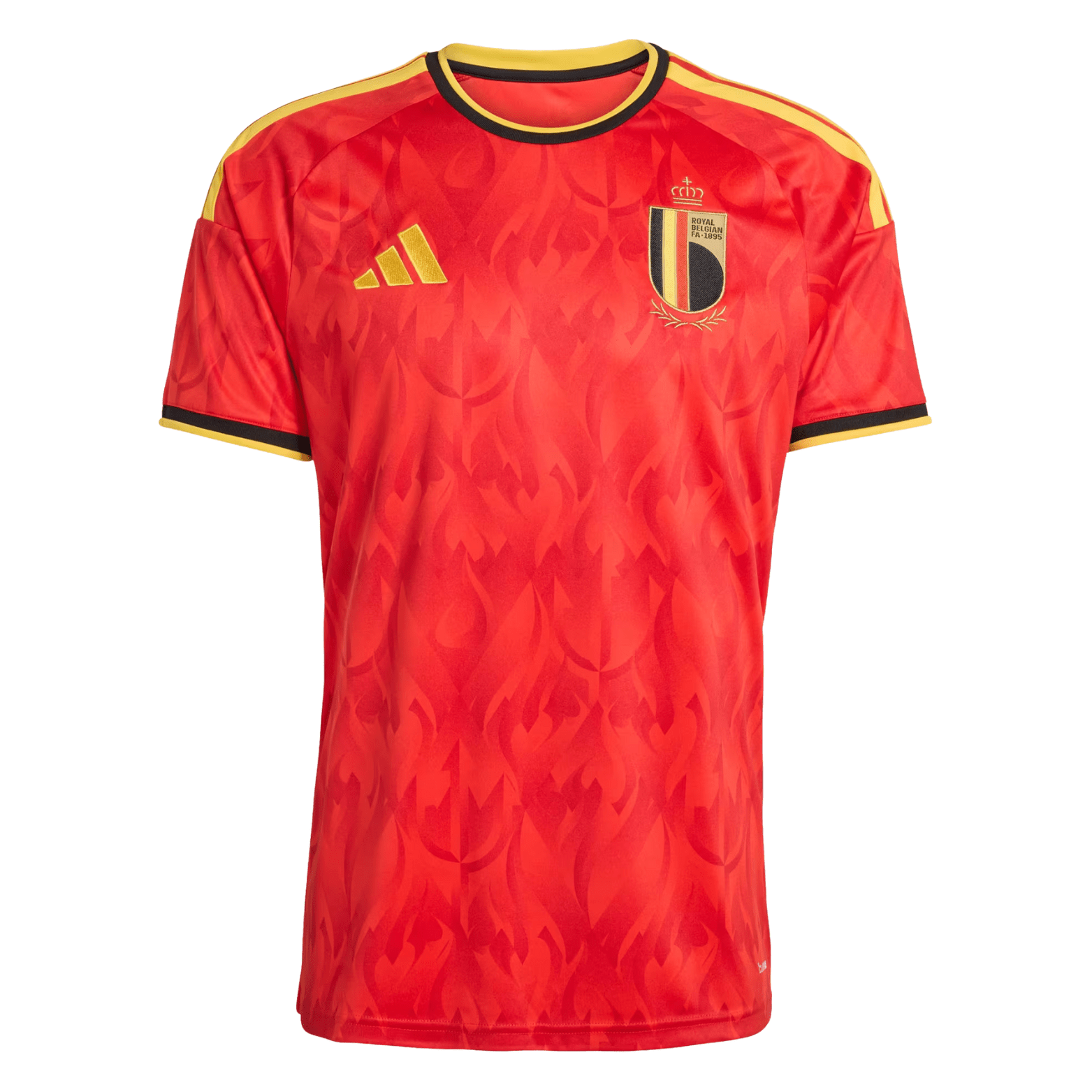 adidas Men's Belgium Home Jersey 2026 (Red/Bold Gold) | SoccerWearhouse