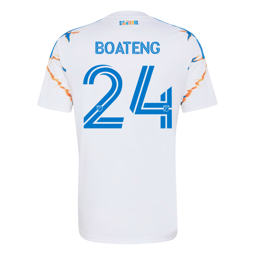 adidas Men's Boateng San Diego FC 26/27 Away Stadium Jersey (White) | SoccerWearhouse