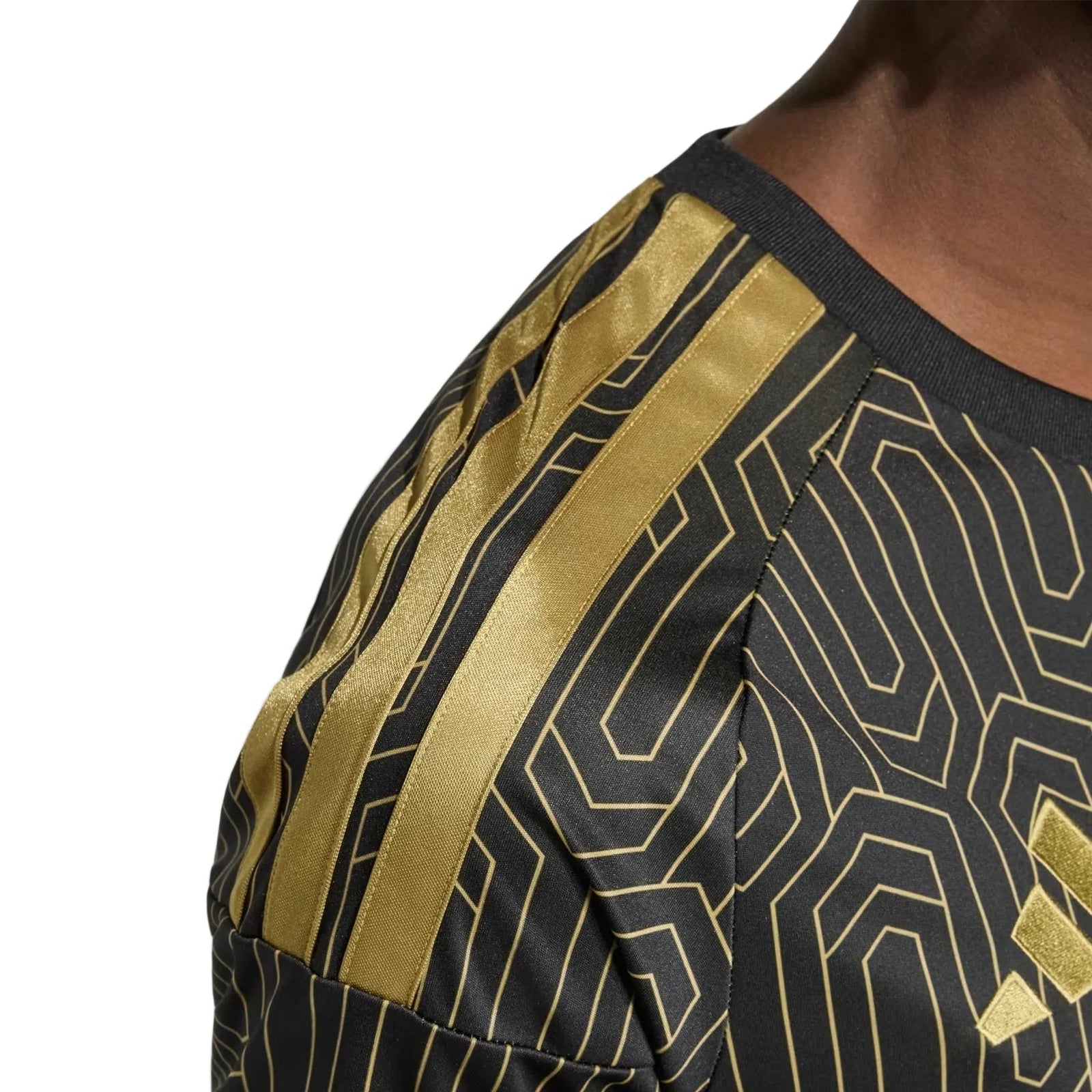 adidas Men's Bouanga LAFC Stadium Home Jersey 26/27 (Black/Gold) | SoccerWearhouse