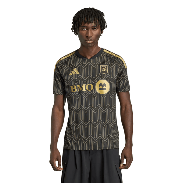 adidas Men's Ordaz LAFC Stadium Home Jersey 26/27 (Black/Gold)