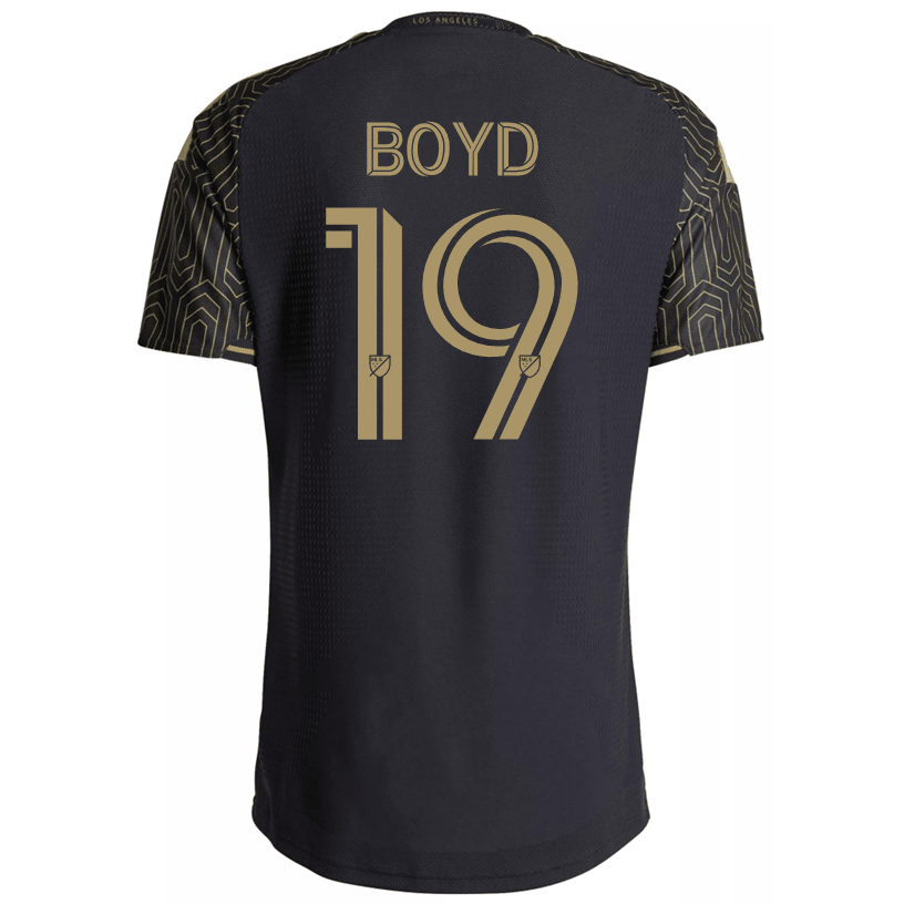 adidas Men's Boyd LAFC Authentic Match Home Jersey 26/27 (Black/Gold) | SoccerWearhouse