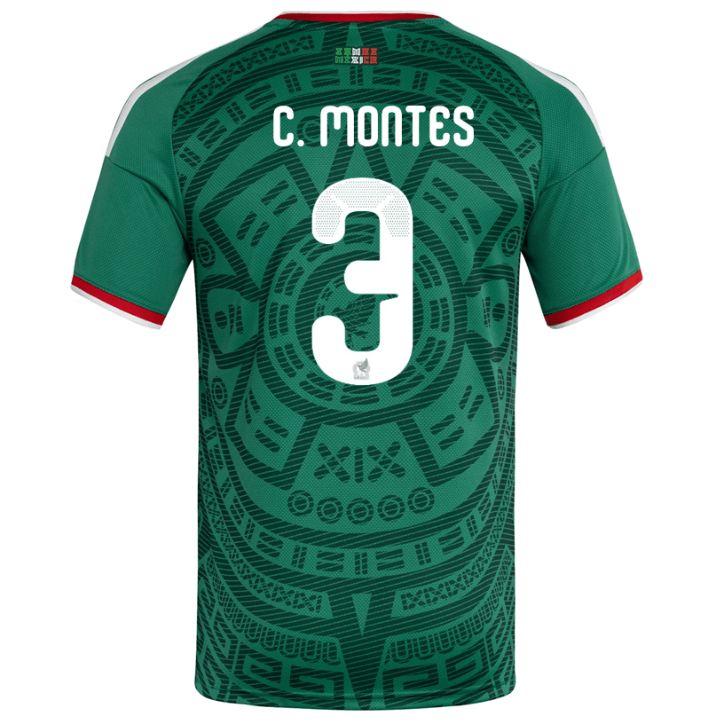 adidas Men's C. Montes Mexico Home 2026 World Cup Jersey (Bold Green) | SoccerWearhouse