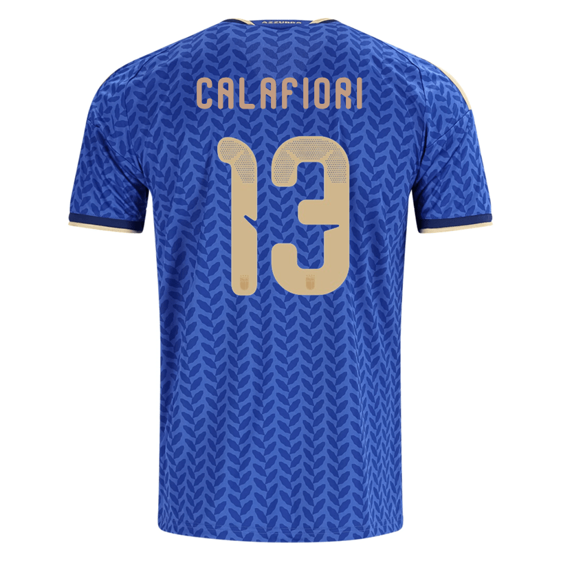 adidas Men's Calafiori Italy Home Stadium Jersey 2026 (Bold Blue) | SoccerWearhouse