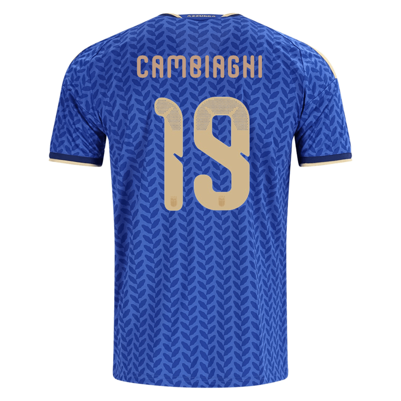 adidas Men's Cambiaghi Italy Home Stadium Jersey 2026 (Bold Blue) | SoccerWearhouse