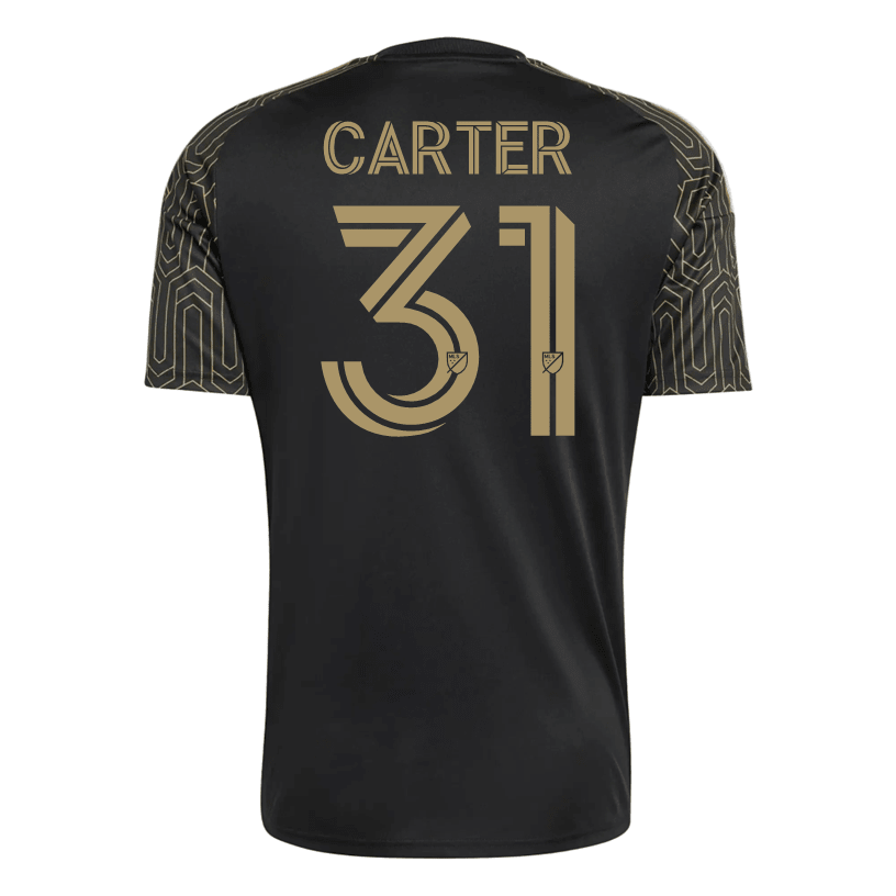 adidas Men's Carter LAFC Stadium Home Jersey 26/27 (Black/Gold) | SoccerWearhouse