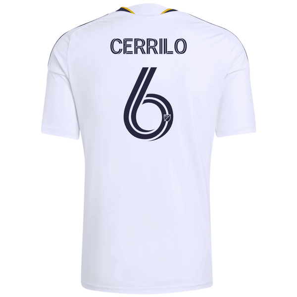 adidas Men's Cerrillo LA Galaxy Home Stadium Jersey 26/27 (White)