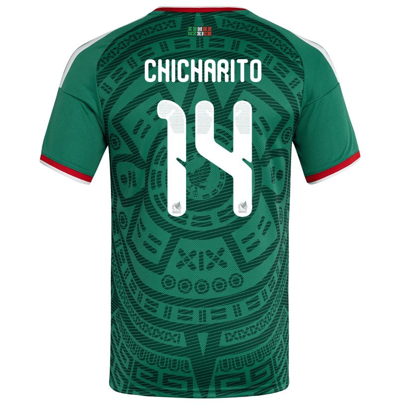 adidas Men's Chicharito Mexico Home 2026 World Cup Jersey (Bold Green) | SoccerWearhouse
