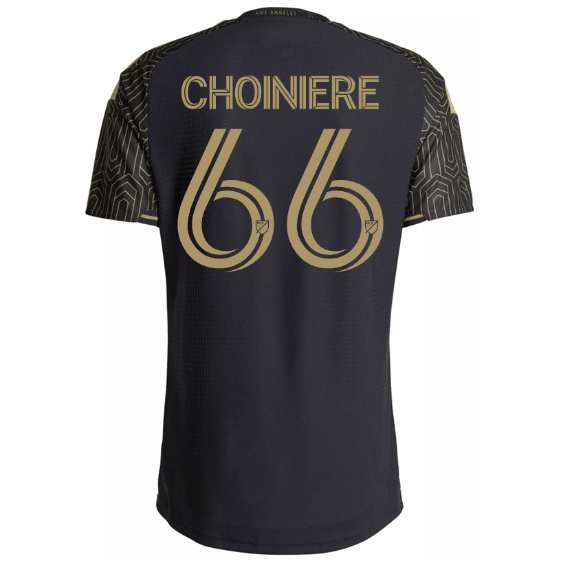 adidas Men's Choiniere LAFC Authentic Match Home Jersey 26/27 (Black/Gold) | SoccerWearhouse