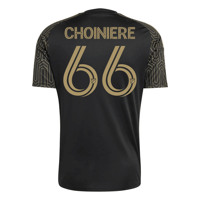 adidas Men's Choiniere LAFC Stadium Home Jersey 26/27 (Black/Gold) | SoccerWearhouse