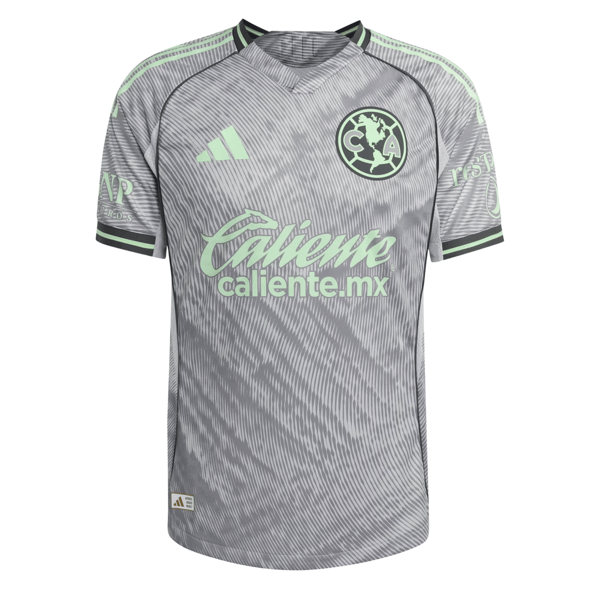 adidas Men's Club America 25/26 Authentic Third Jersey (Grey) | SoccerWearhouse