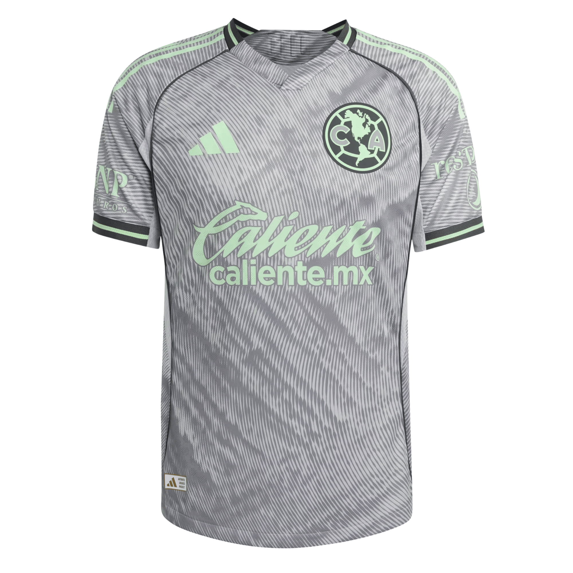 ウェア Beautiful condition club america uniform adidas Men's Club America 25/26 Authentic Third Jersey (Grey)