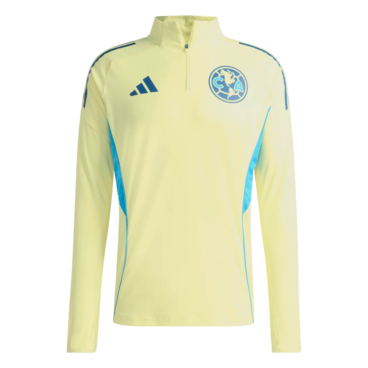 adidas Men's Club América 25/26 Tiro Training Top Jacket (Yellow) | SoccerWearhouse