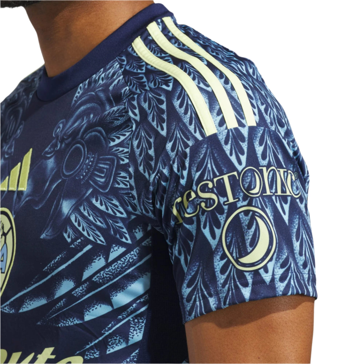 adidas Men's Club América Away Jersey 25/26 (Blue) | SoccerWearhouse