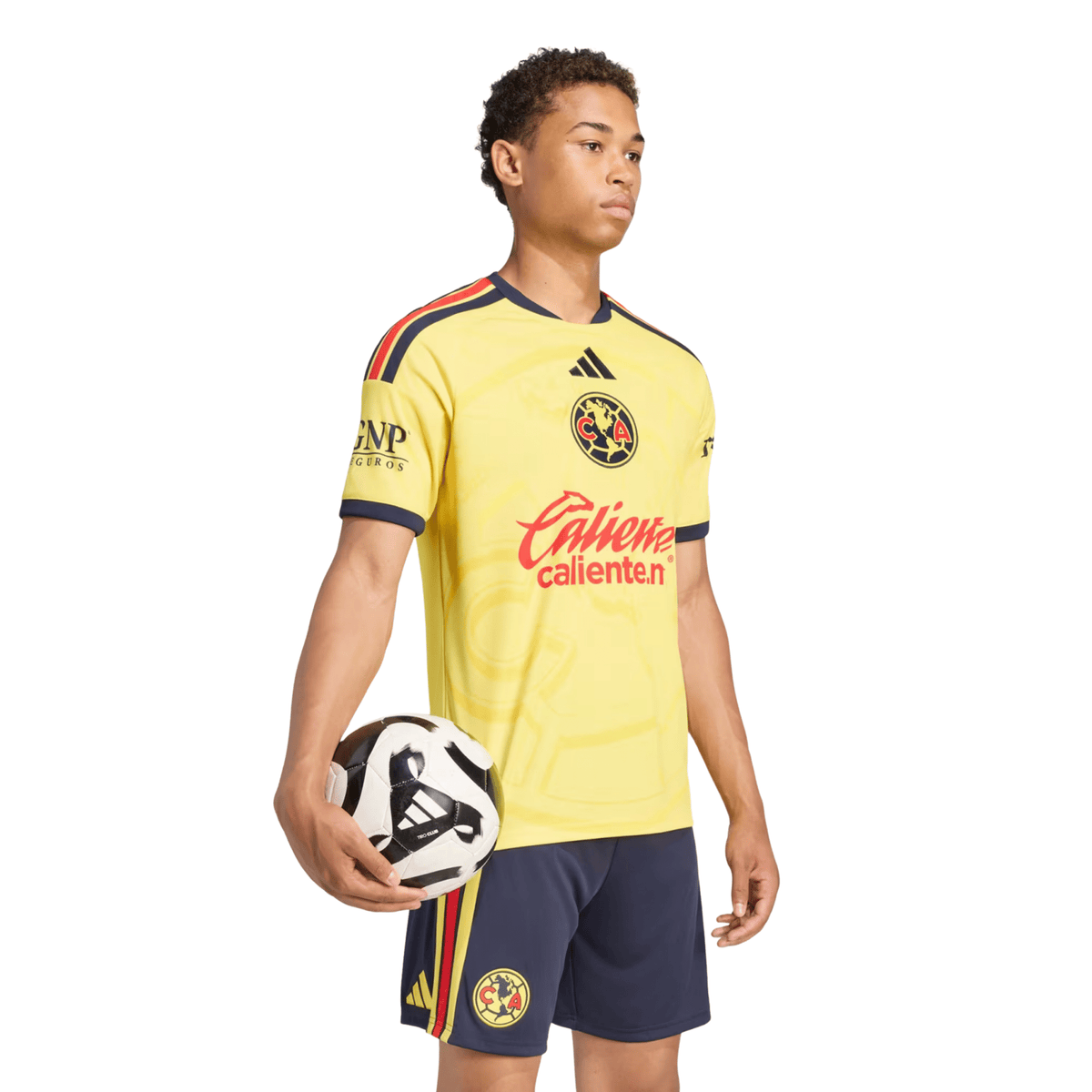 adidas Mens Club América Home Jersey 26/27 (Yellow) | SoccerWearhouse