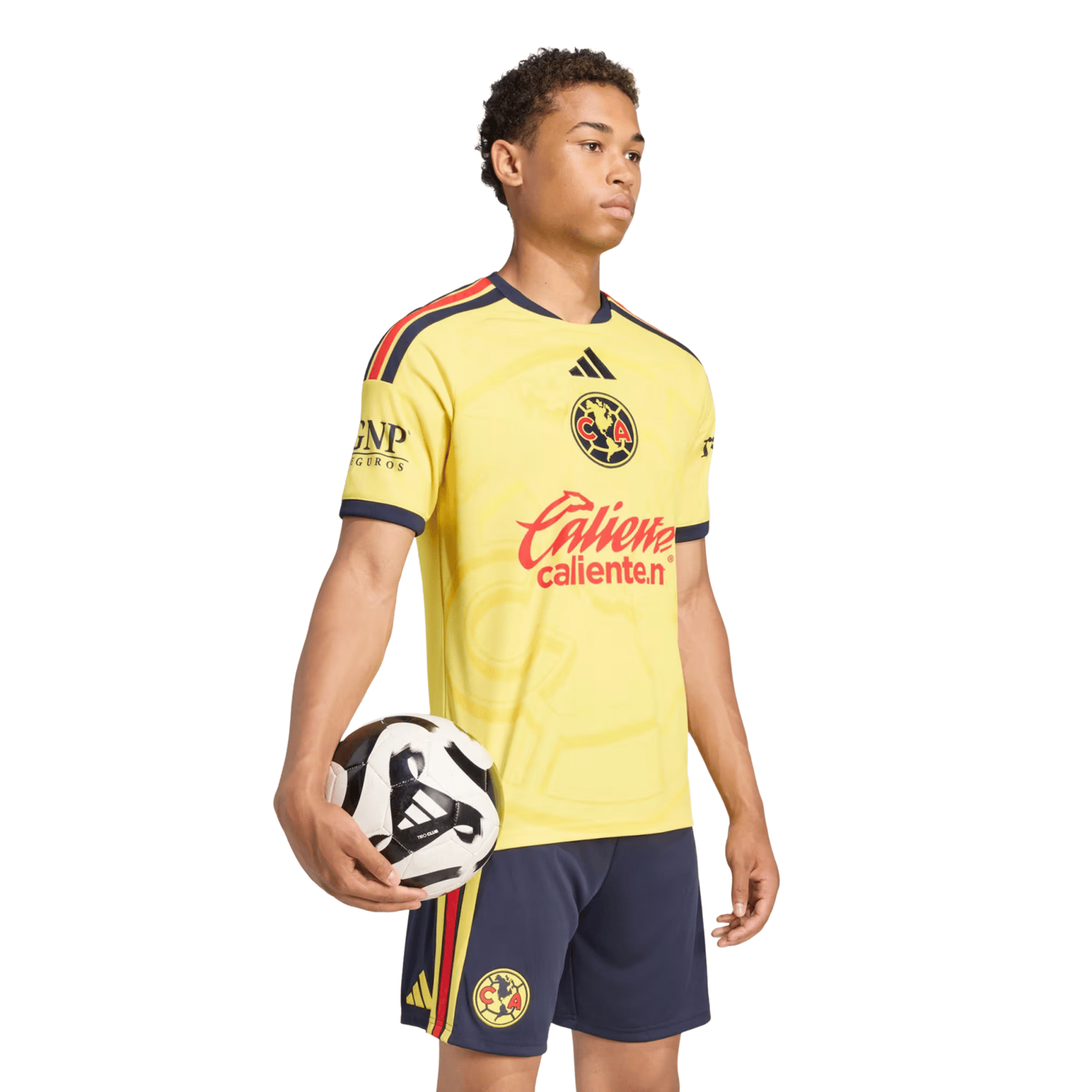 adidas Mens Club América Home Jersey 26/27 (Yellow) | SoccerWearhouse