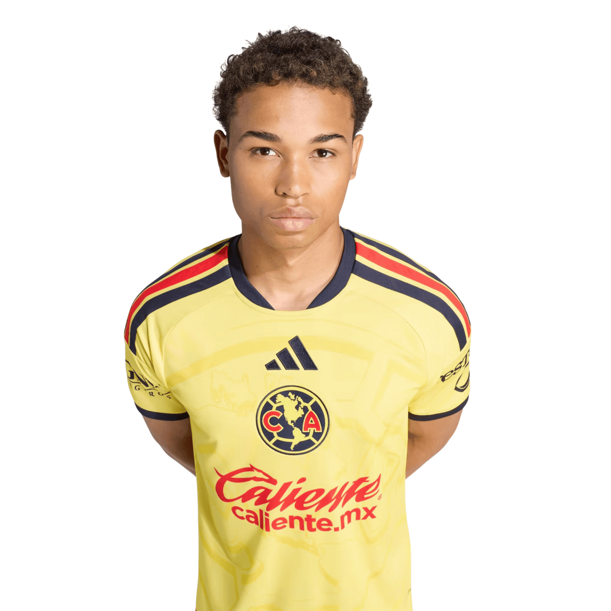 adidas Mens Club América Home Jersey 26/27 (Yellow) | SoccerWearhouse