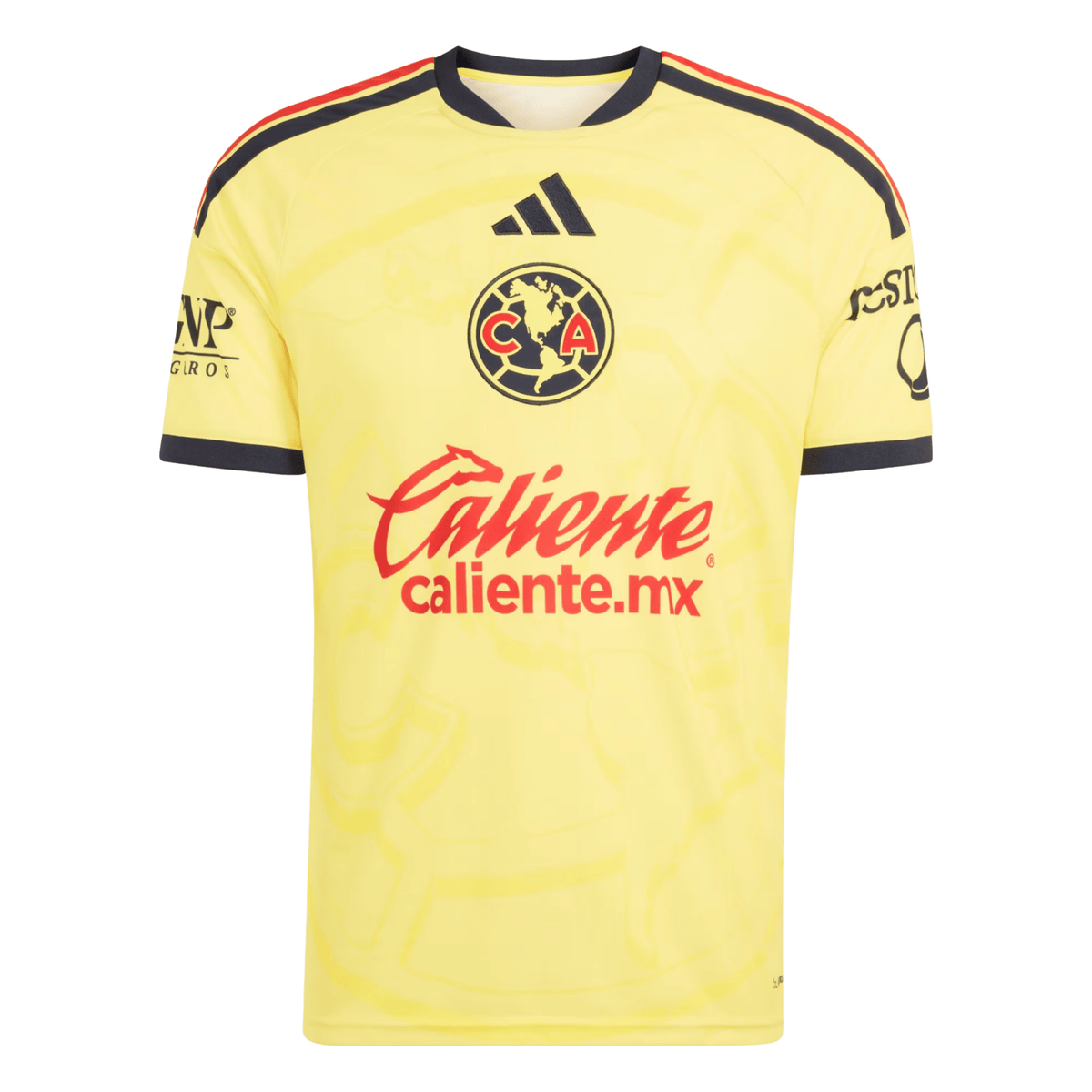 adidas Mens Club América Home Jersey 26/27 (Yellow) | SoccerWearhouse