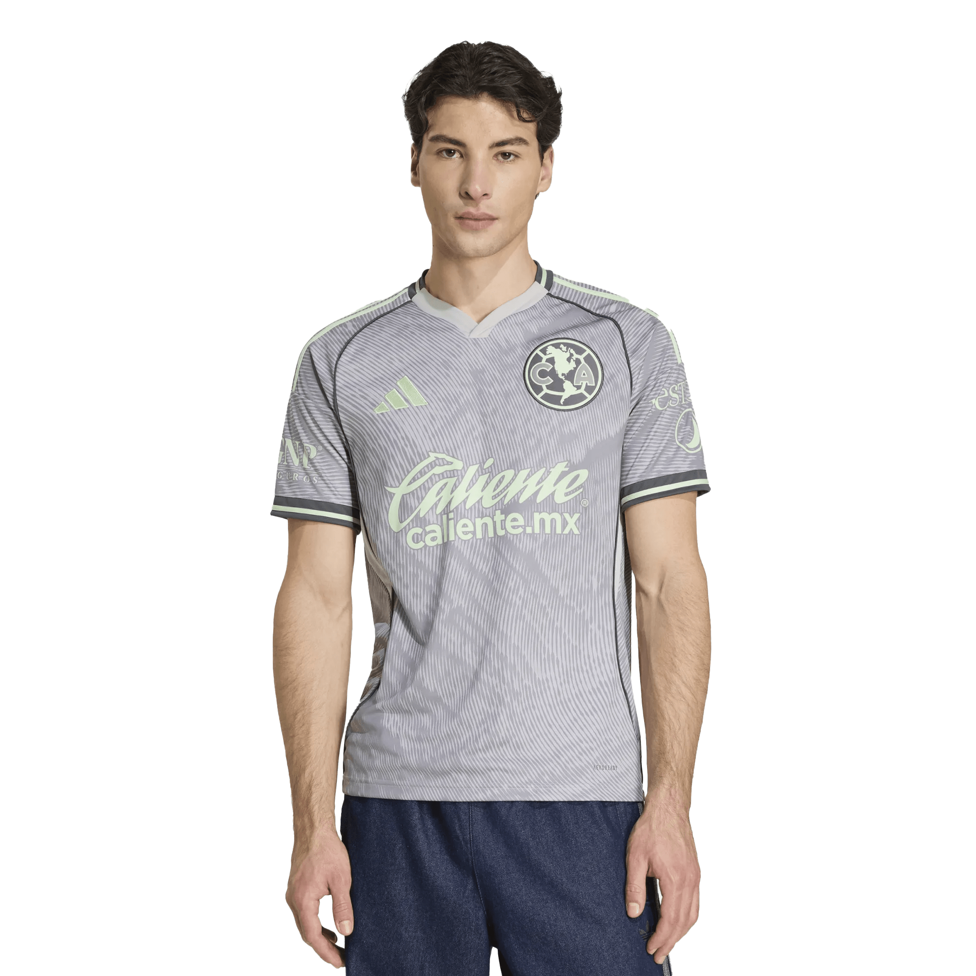 adidas Men's Club America Third Jersey 25/26 (Grey)