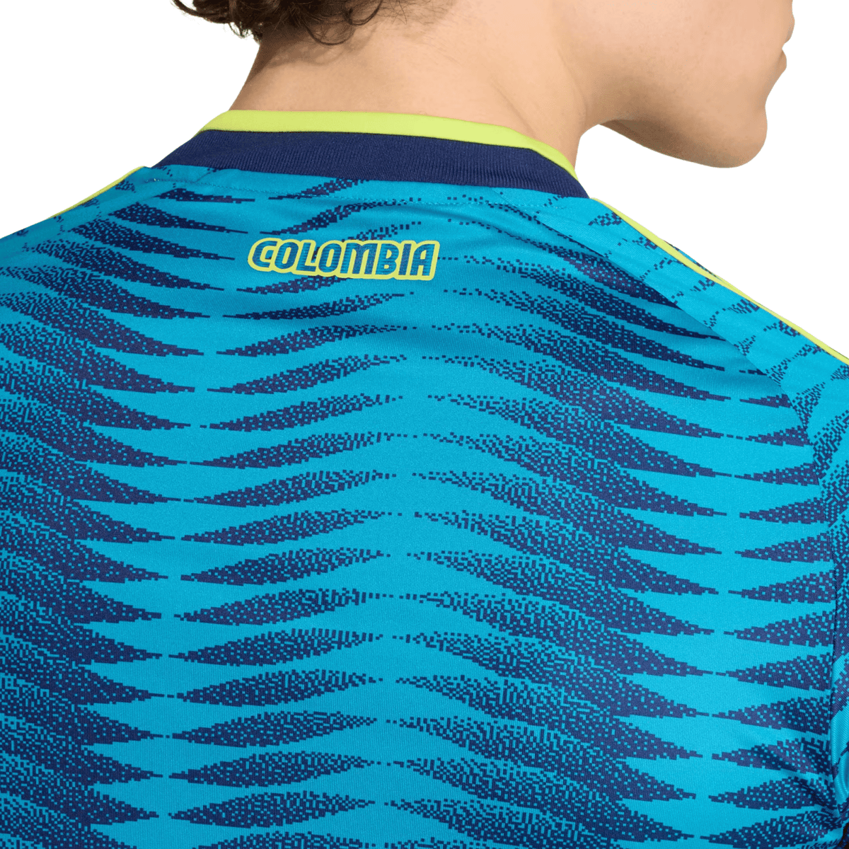 adidas Mens Colombia Away Jersey 2026 (Blue) | SoccerWearhouse