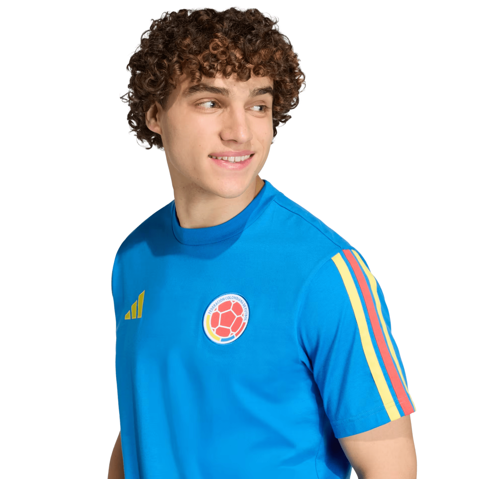 adidas Men's Colombia DNA T-Shirt (Bright Royal) | SoccerWearhouse