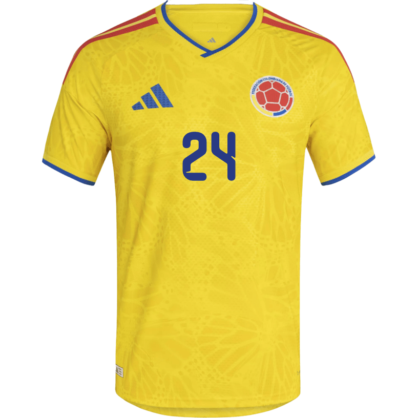 adidas Men's Cordoba Colombia 2026 Authentic Home Jersey (Impact Yellow) | SoccerWearhouse