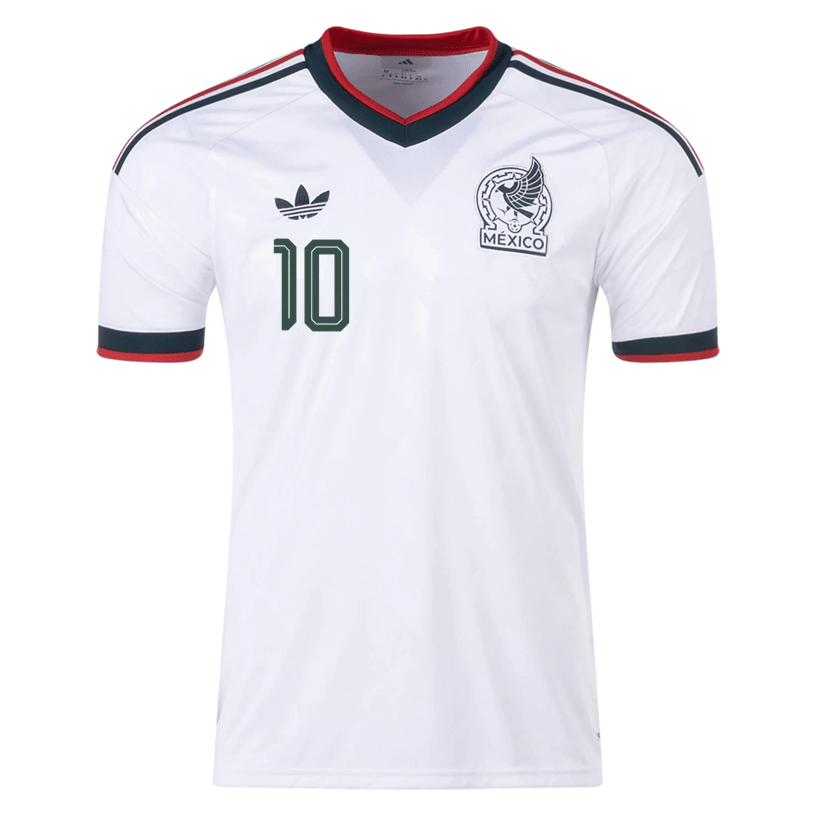 adidas Men's Cordova Mexico 2026 Away Stadium Jersey (White) | SoccerWearhouse